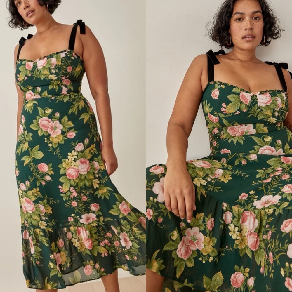 REFORMATION Nikita dress in Balvedere